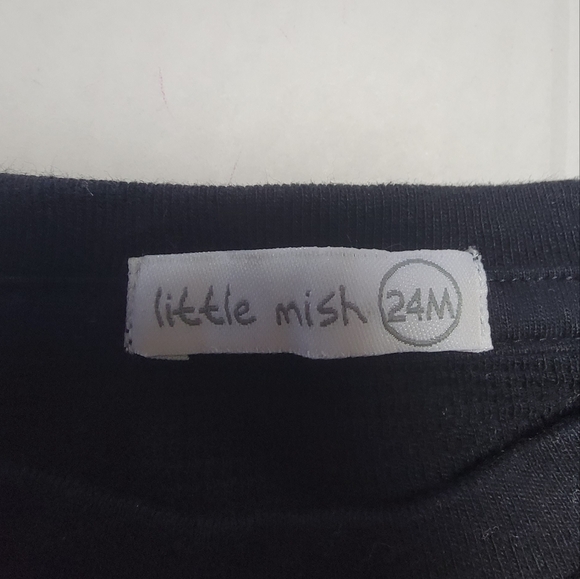 LITTLE MISH 2 Piece Sweatsuit Girls Size 24m - Picture 7 of 9